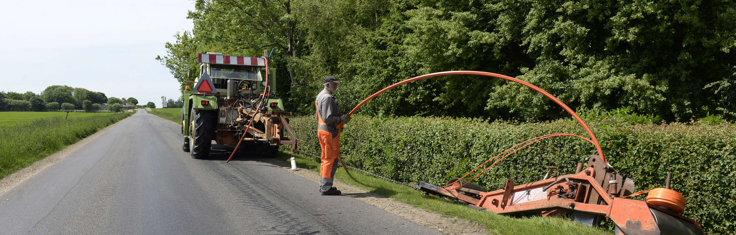 Fiber Nedgravning 15