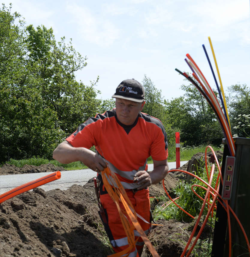 Lynhurtigt RAH-fibernet på vej til Skjern