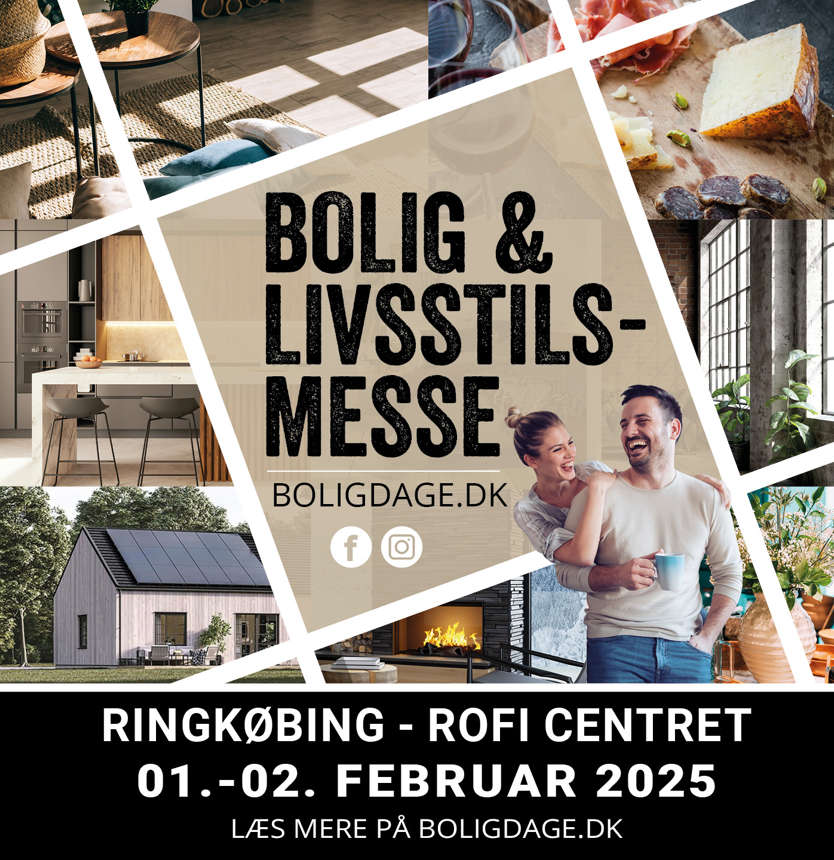 Mød os til Bolig- & Livsstilsmesse - d. 1. og 2. februar 2025!